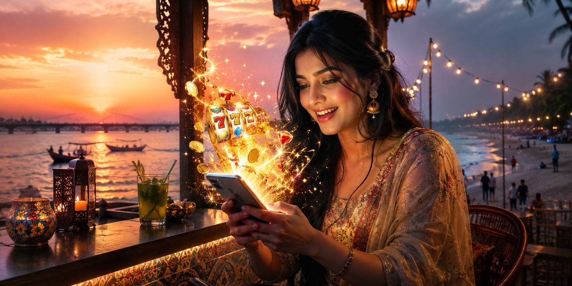 কক্সবাজার বিচ থিমে স্লট গেম ইন্টারফেস প্রিভিউ